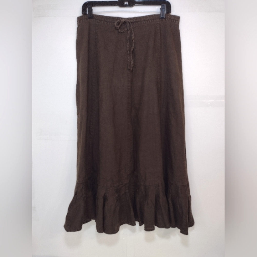 Liz Claiborne Women's Linen Skirt Size (12)